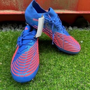 Negotiable - Adidas Blue and Orange Athletic Shoes for Dynamic Performance